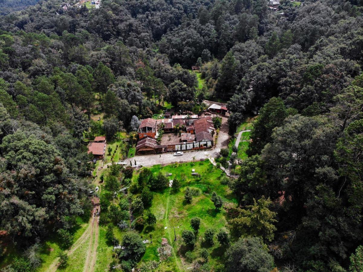 Romanticas Cabanas En Bosque Acaxochitlán Eksteriør billede